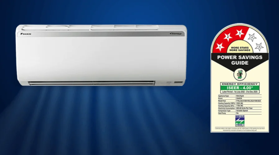 Daikin 1.8 Ton 3 Star-FTKL60U