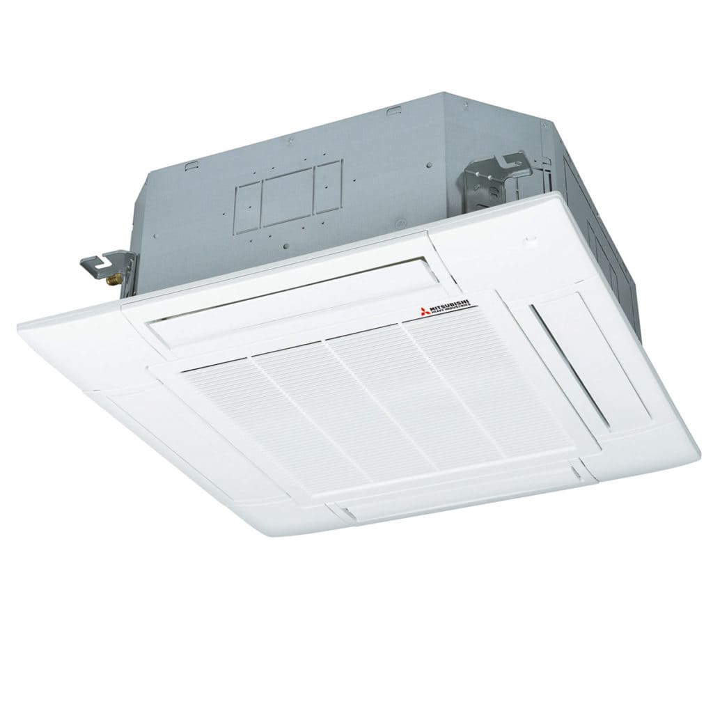 Mitsubishi | Hyper Inverter Cassette Ac| 3'*3'-(1 Phase) | 4.0 Ton 5 Star | FDT140YA-W6/FDC140YNA-W6