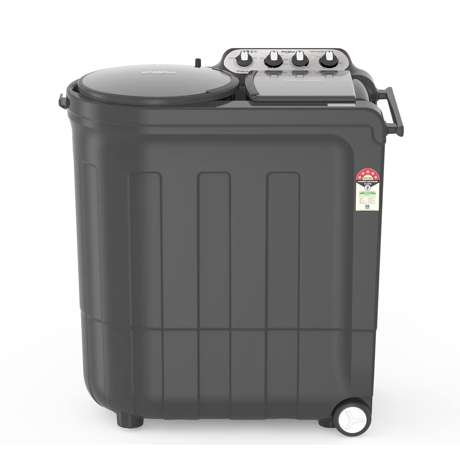 Whirlpool | W/M ACE 8.5 TRB DRY GREY DAZZLE (10YR)-N (30304)