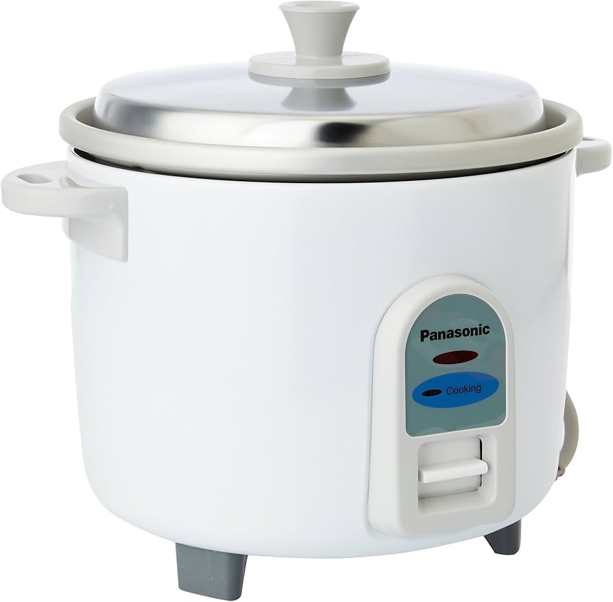 Panasonic | Electric Cooker-ALUMINIUM PAN | SR-WA 10E PLW | PLAIN WHITE