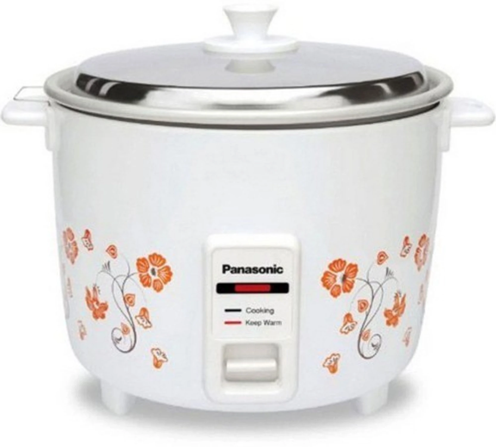 Panasonic | Electric Cooker-ALUMINIUM PAN | SR-WA 10E E | FLOWER DESIGN