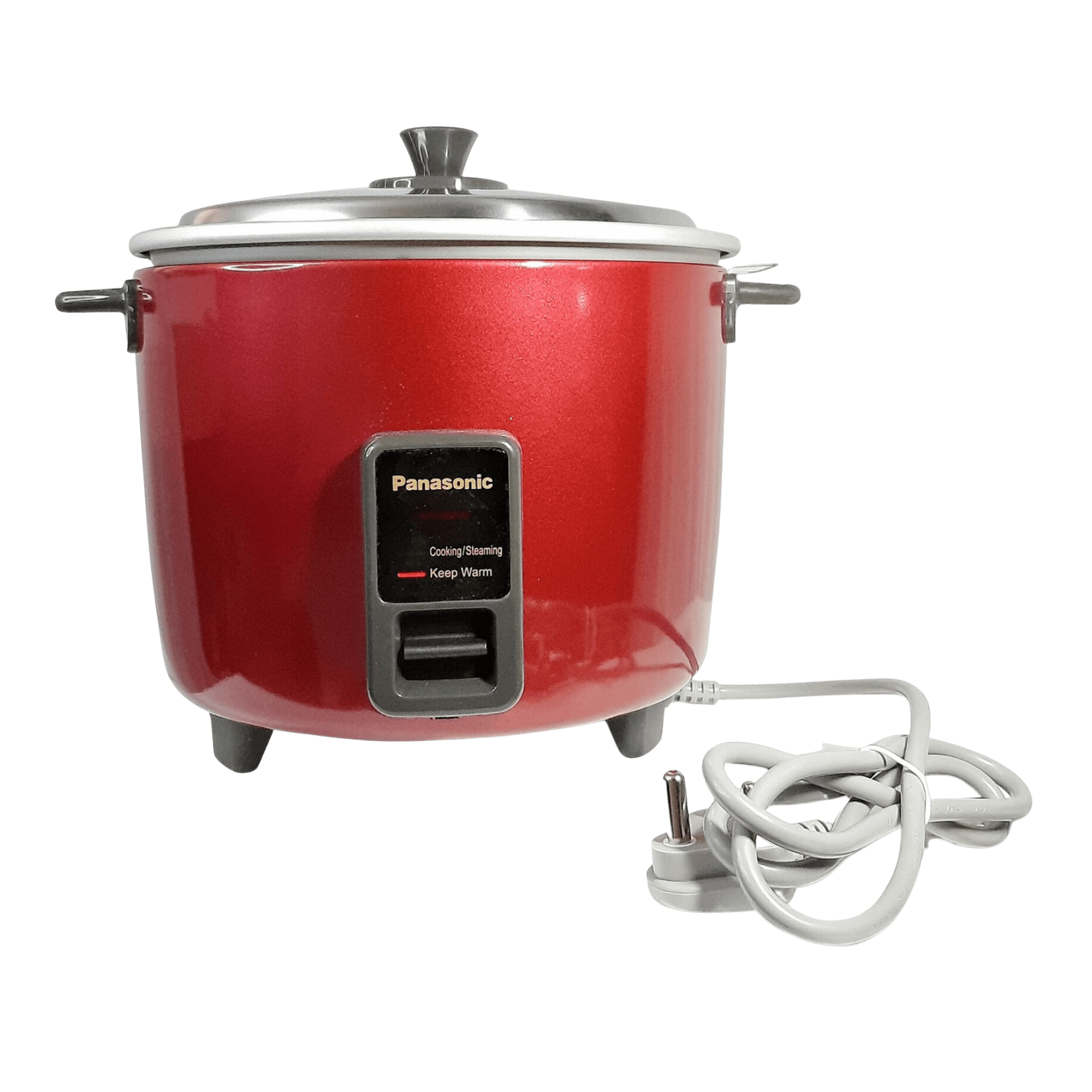 Panasonic | Electric Cooker-ALUMINIUM PAN | SR-WA 18 H BBW | METALLIC BURGUNDY