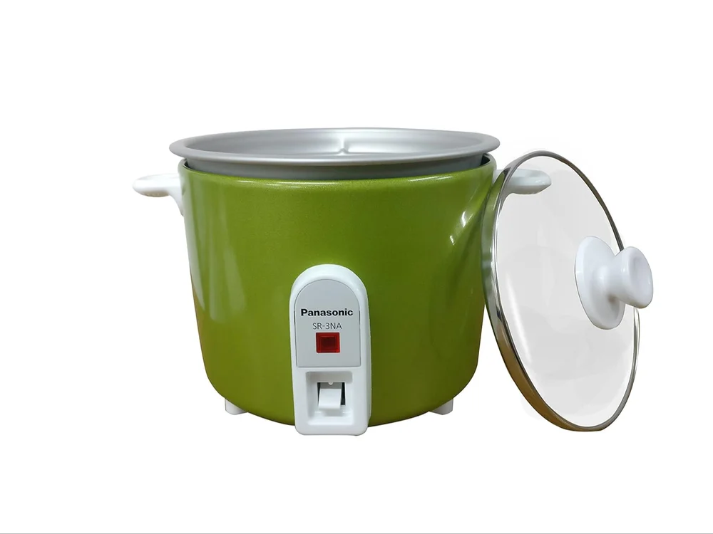 Panasonic | Electric Cooker-Sandwich Bottom | SR-3NA (SB) | Apple Green