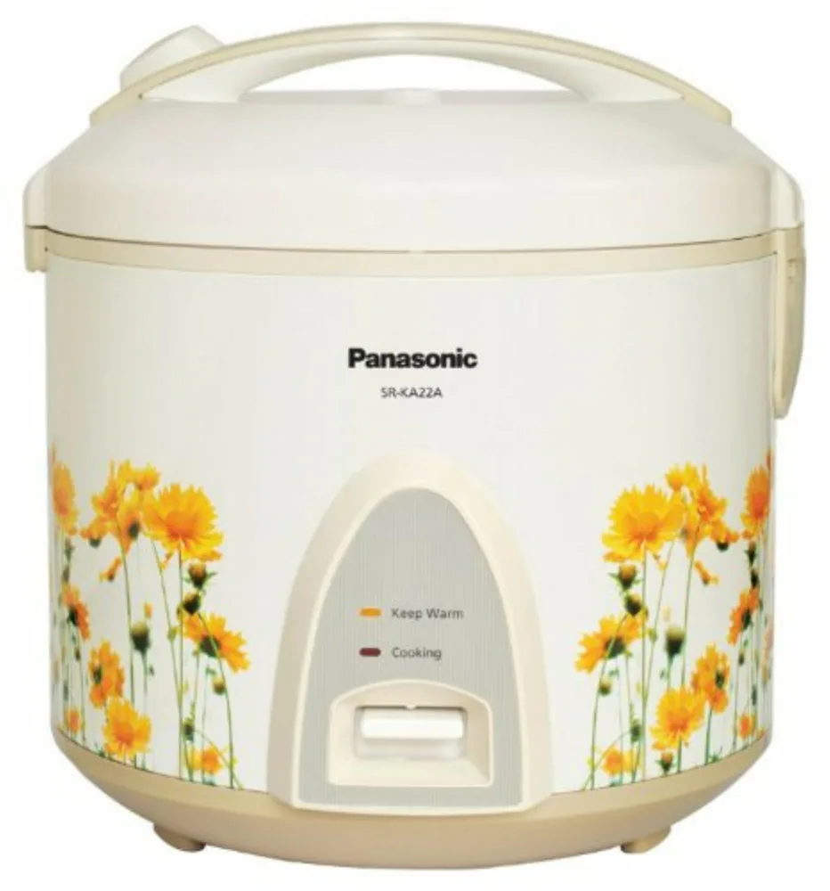 Panasonic | Electric Cooker  -Jar Cooker | SR-KA18 ARDG |  Spring Blossom