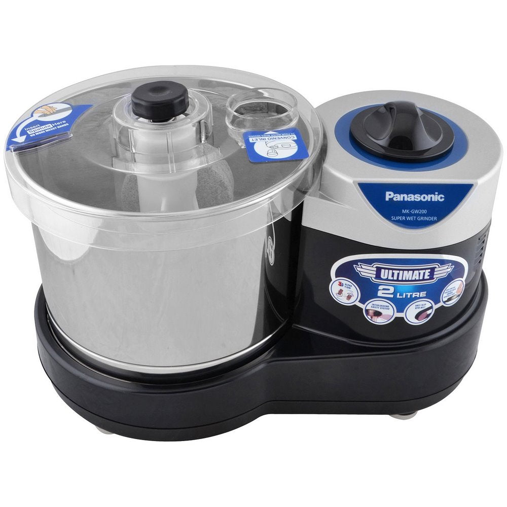 Panasonic | Wet Grinder | MK-GW 200 BLK |  Black