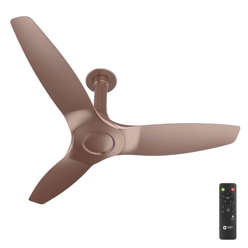 Orient electric | Aero Quiet Neu BLDC | Aero Series BLDC Fans | Tanderine Brown