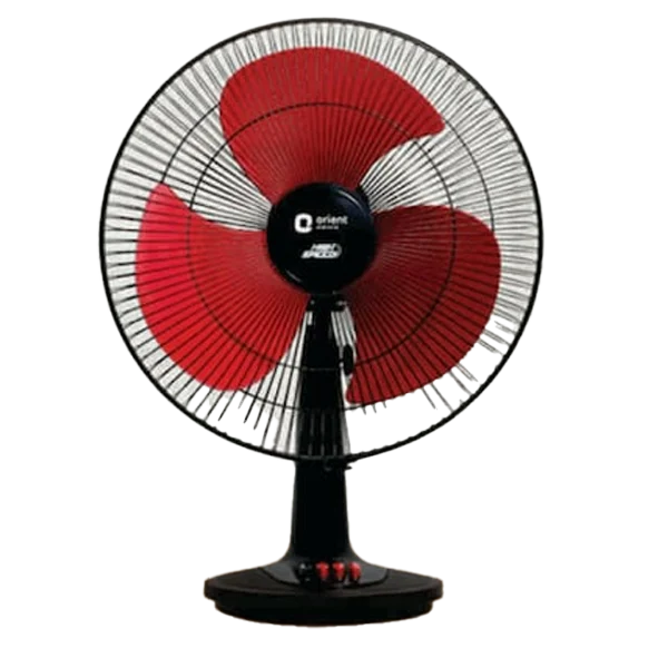 Orient electric | Table 27/Table 27 Neo | Table Fans | Black Red