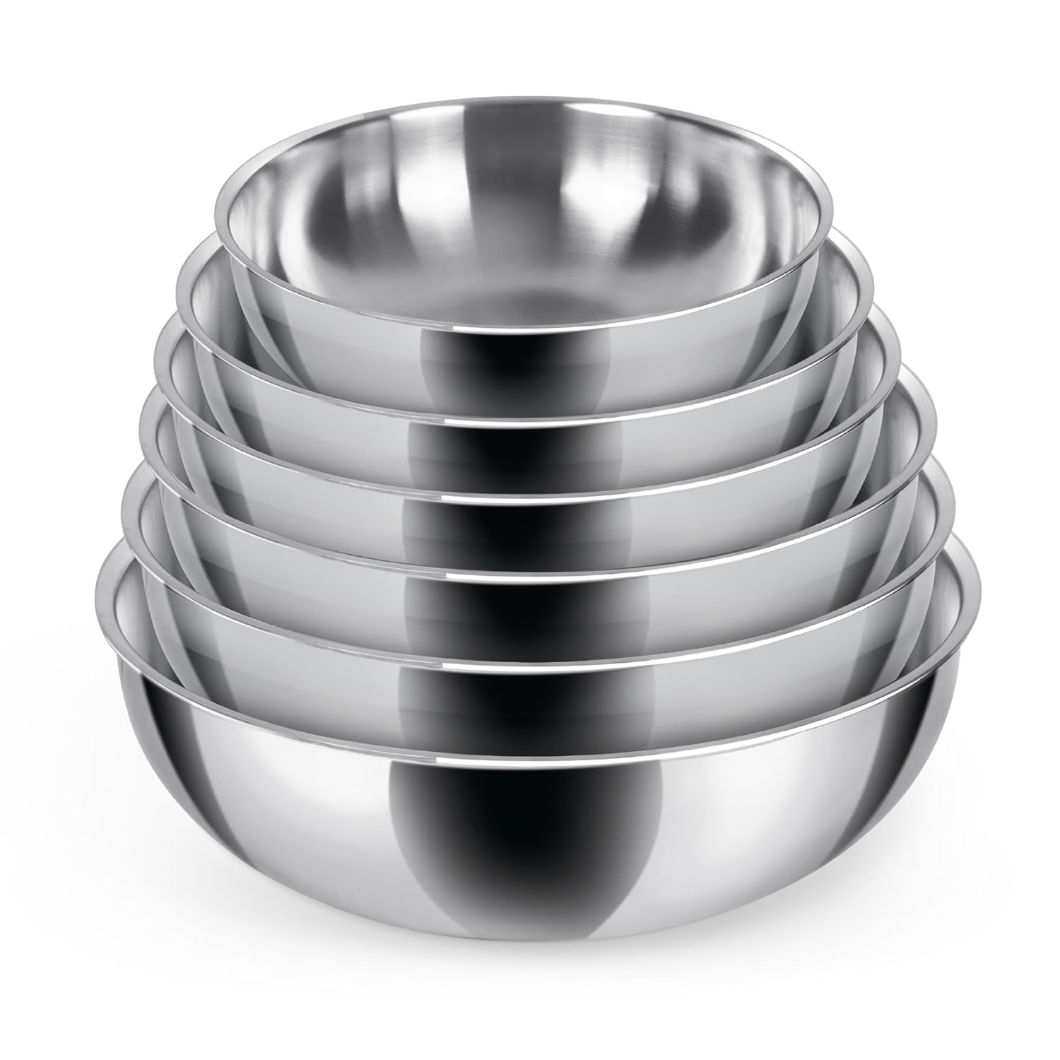 Greenchef | Triply Cookwares | Fusion Tri-Ply Tasla Combo without Lid 16+18+20+22+24+26 cm