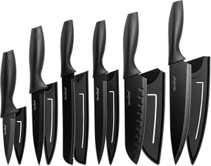 Greenchef  | Elite Edge Carbon Knife 6 pcs set