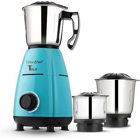 Greenchef  | Tulip Mixer Grinder 600W 3Jars