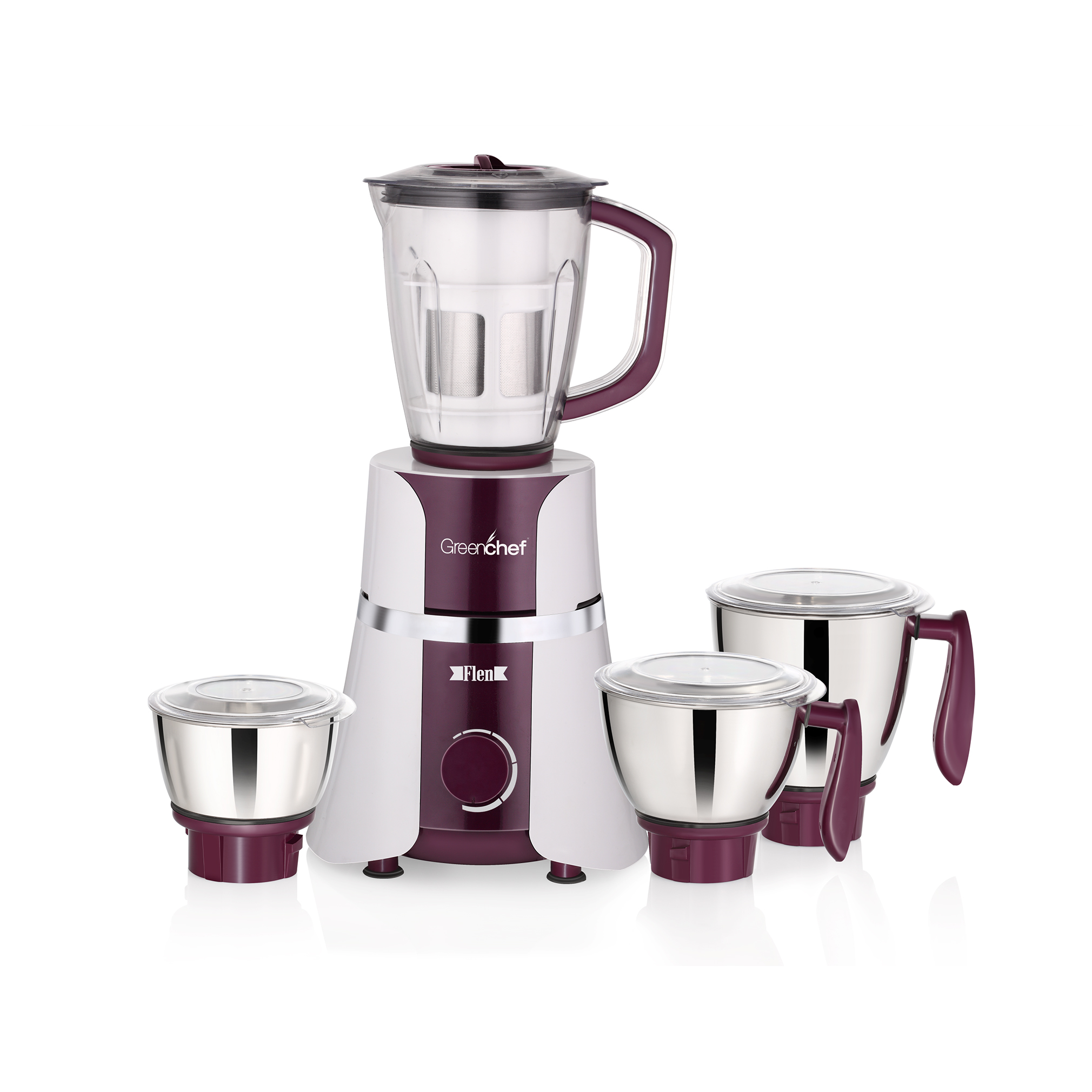 Greenchef | Flen Plus Mixer Grinder 4Jars